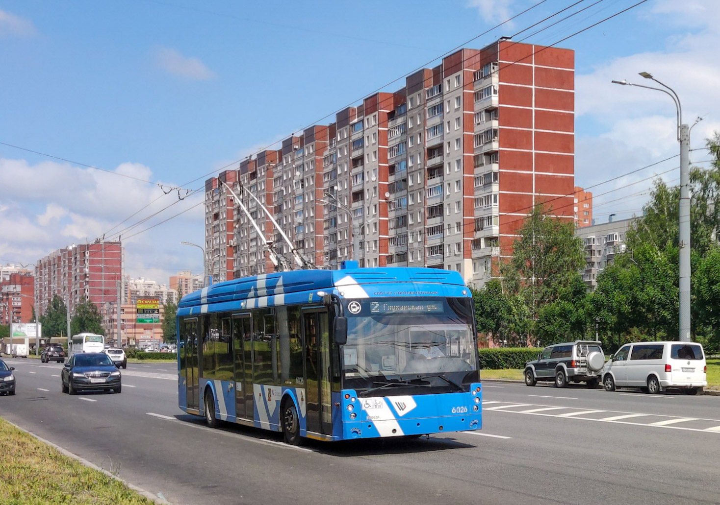 Санкт Петербург, Тролза-5265.08 «Мегаполис» № 6026