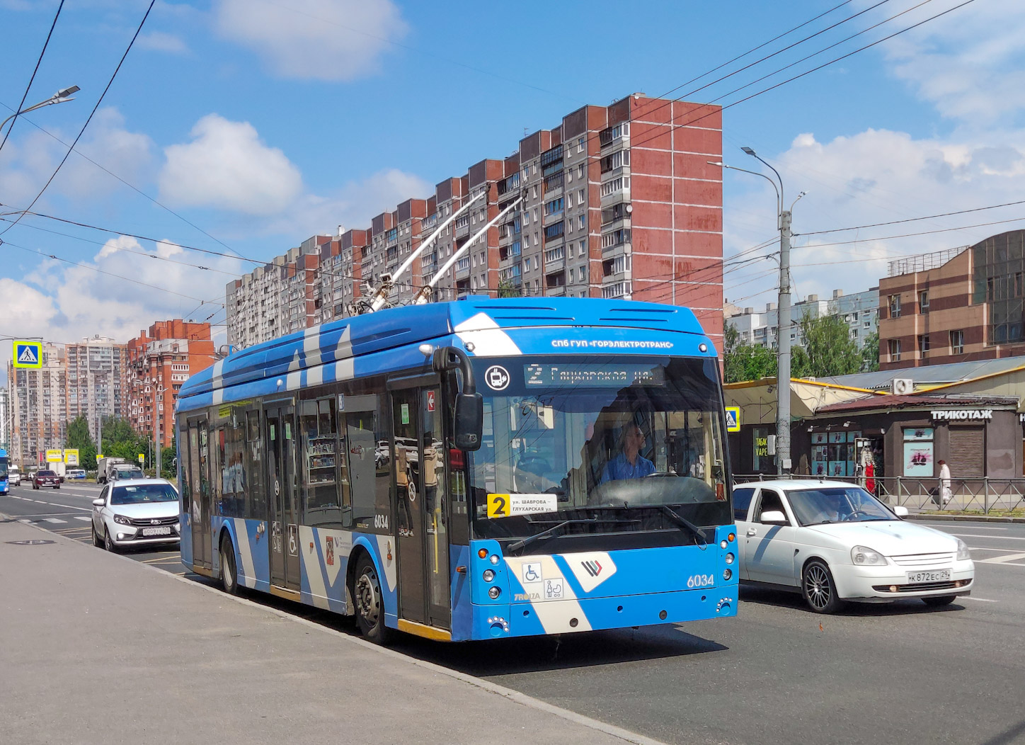 Санкт-Петербург, Тролза-5265.08 «Мегаполис» № 6034