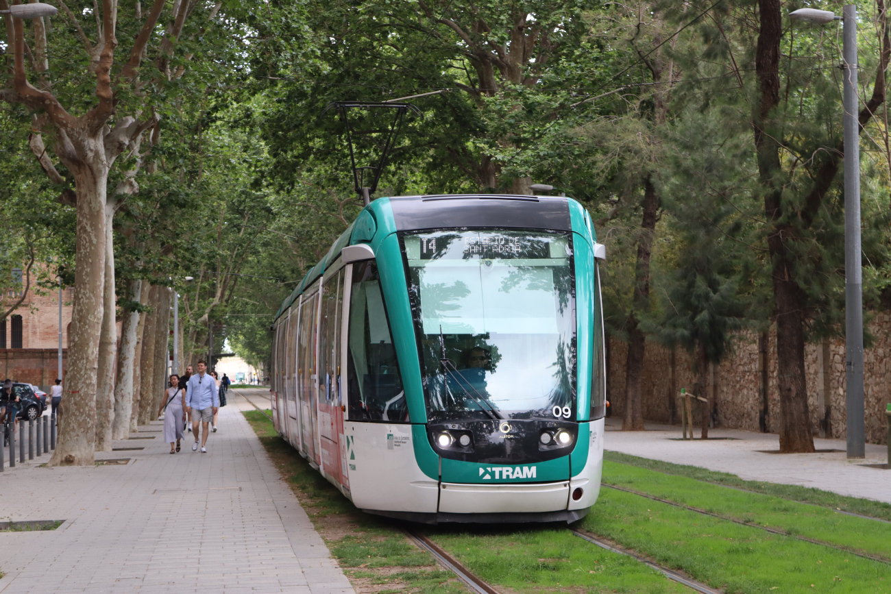 Барселона, Alstom Citadis 302 № 09