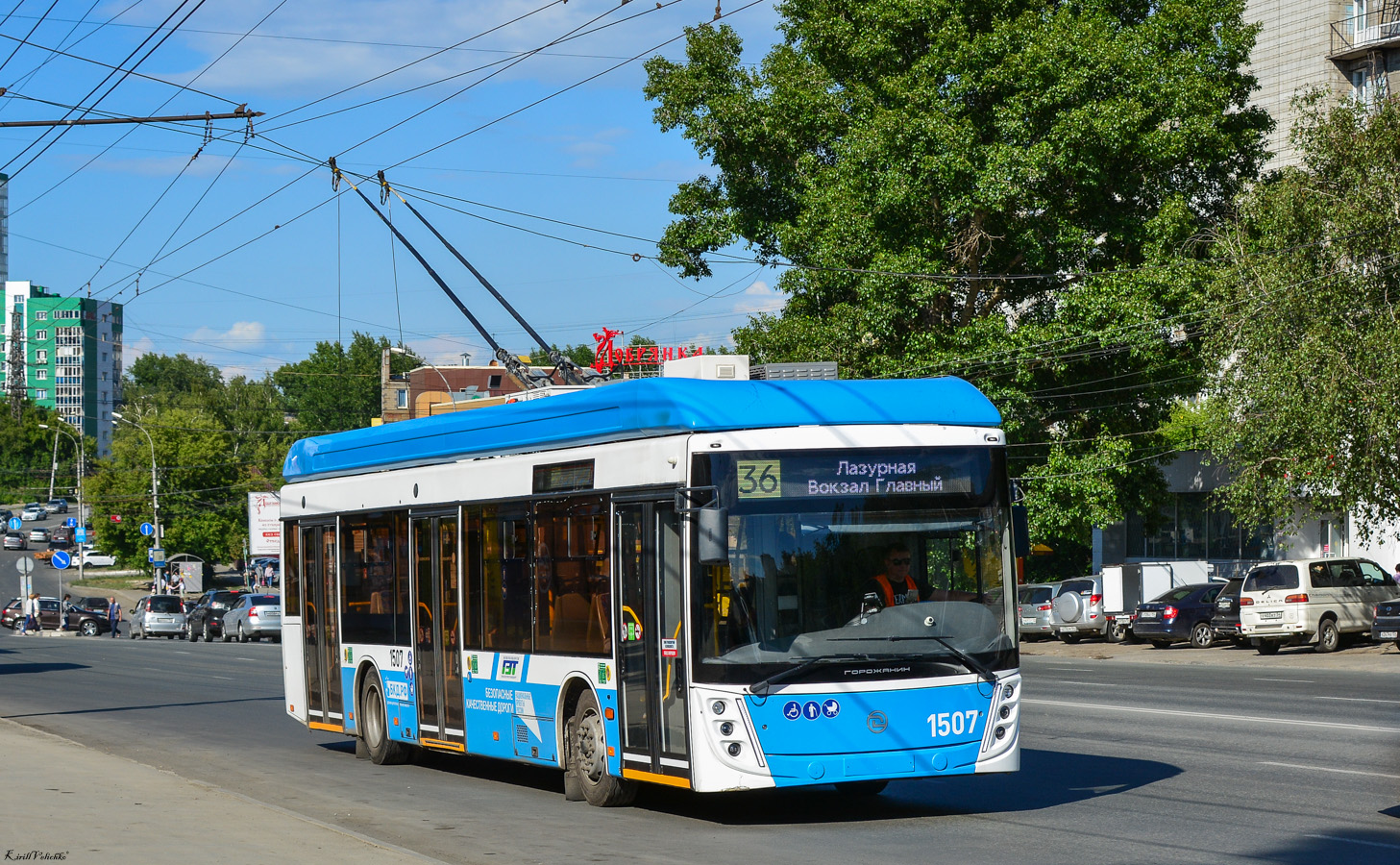 Новосибирск, УТТЗ-6241.01 «Горожанин» № 1507