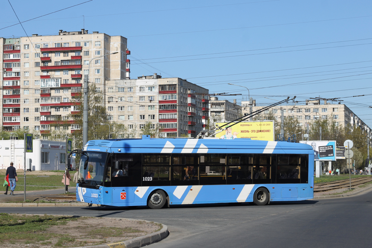 Санкт-Петербург, Тролза-5265.08 «Мегаполис» № 1023