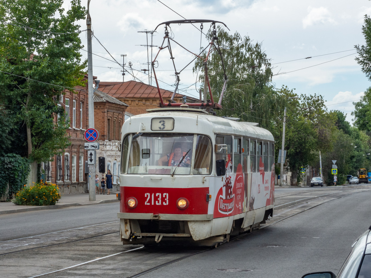 Самара, Tatra T3SU № 2133; Самара — Конечные станции и кольца (трамвай)