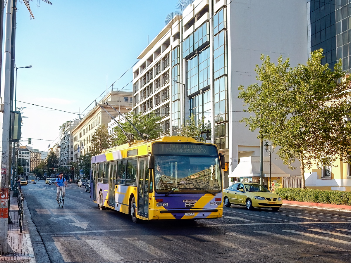 Athens, Van Hool A300T Br. 7035