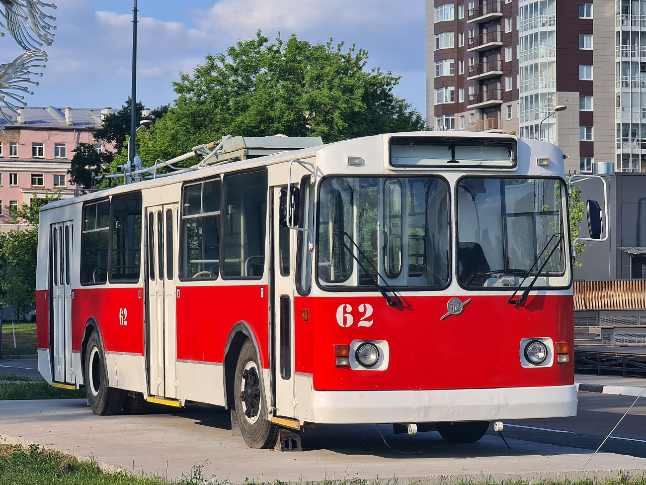 Тверь, ЗиУ-682В-012 [В0А] № 62; Тверь — Памятники городскому электротранспорту