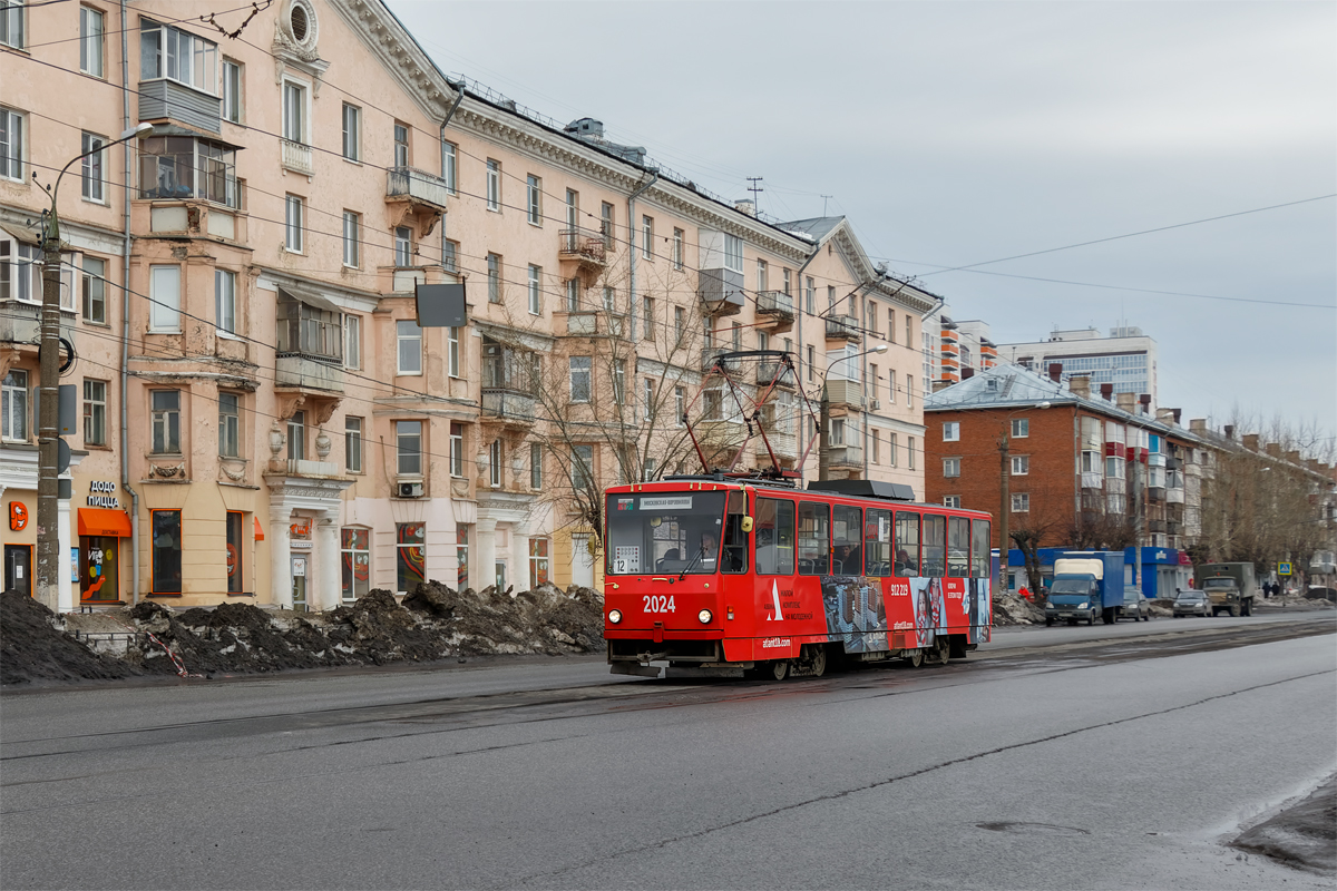 Iževsk, Tatra T6B5SU č. 2024