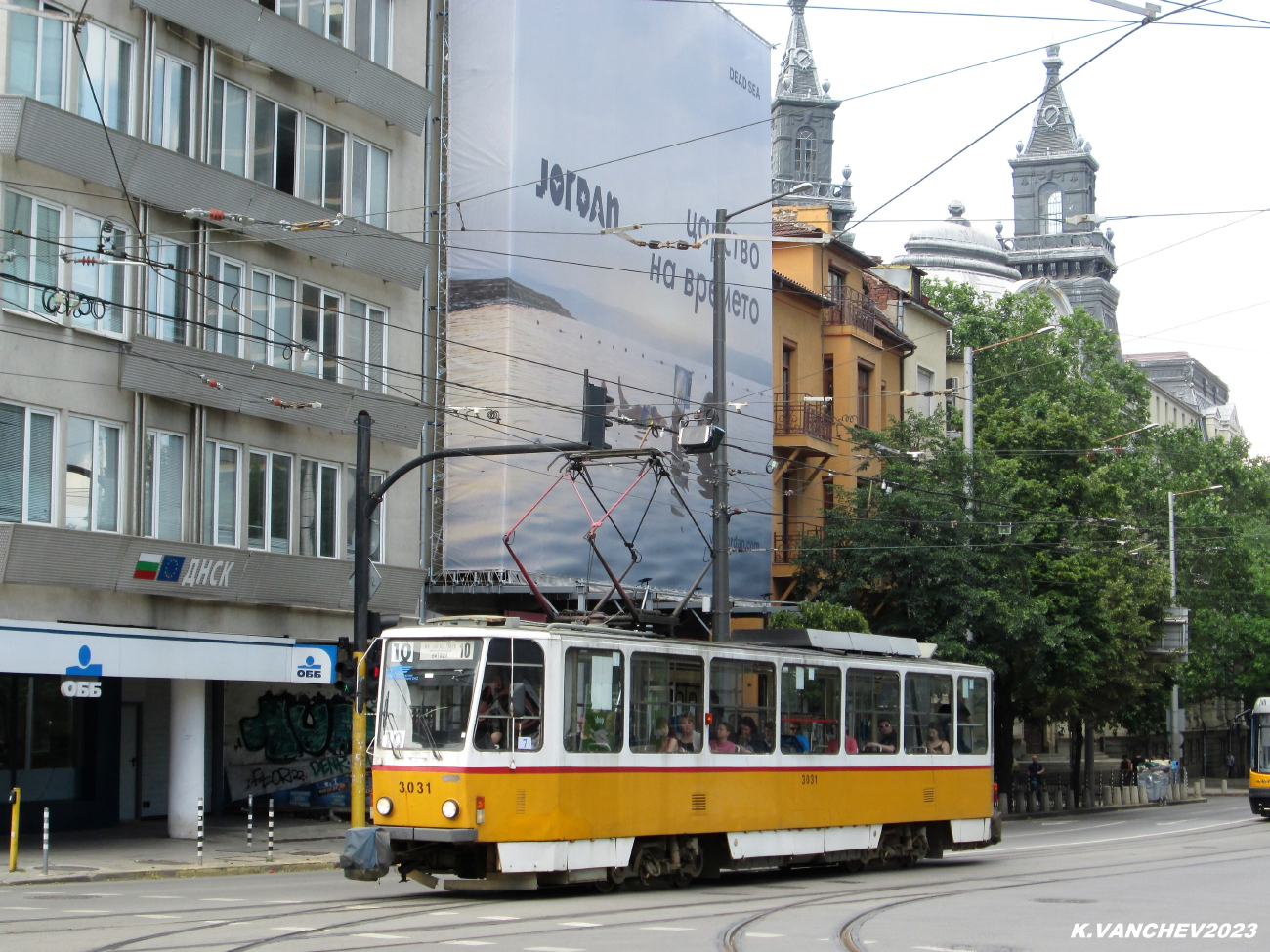 София, Tatra T6A2B № 3031