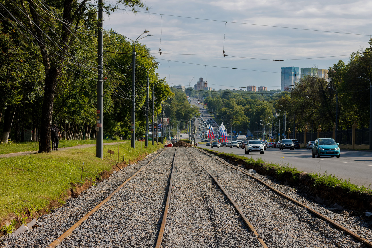 Нижний Новгород — Ремонт трамвайной линии в рамках концессионного соглашения. Этап №3