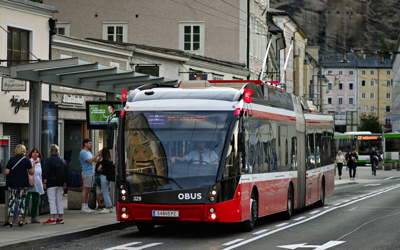 Зальцбург, Solaris Trollino III 18 AC MetroStyle № 329