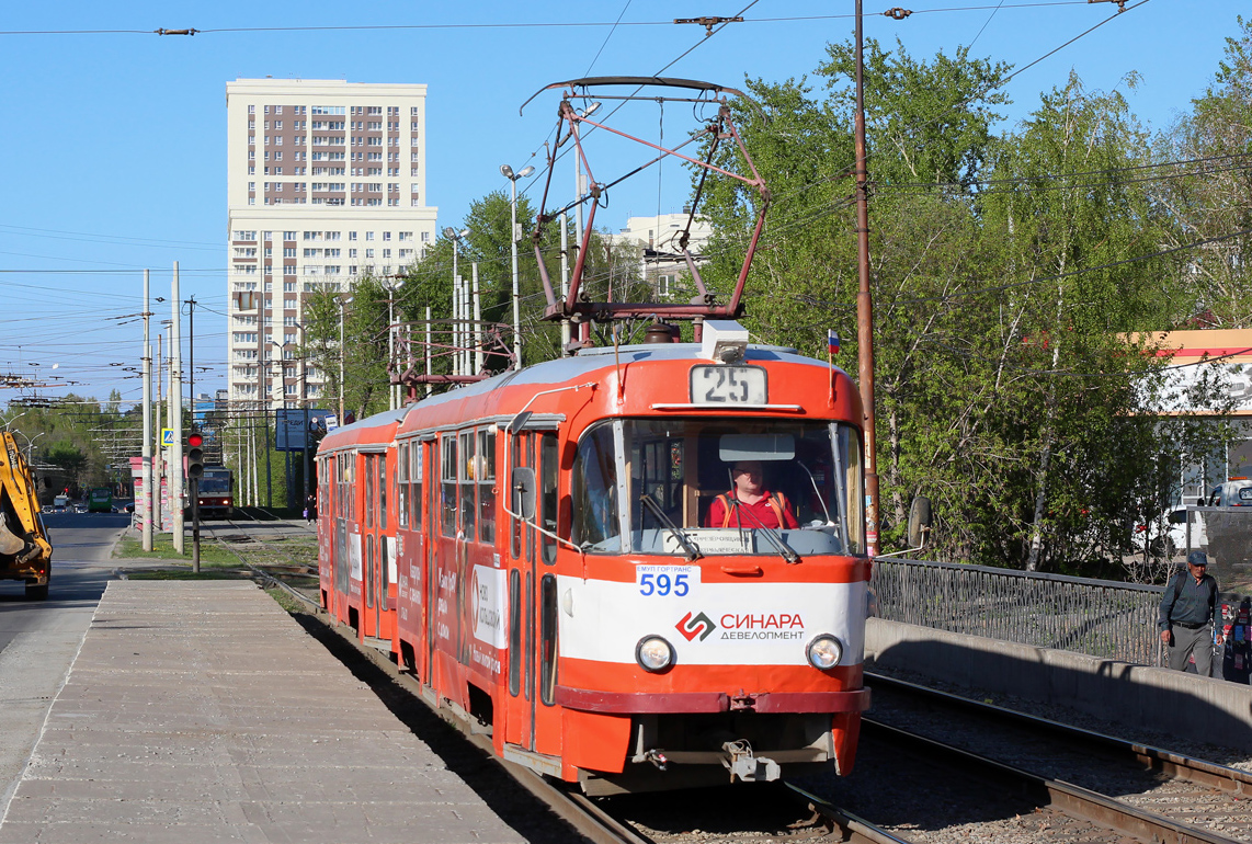 Екатеринбург, Tatra T3SU № 595