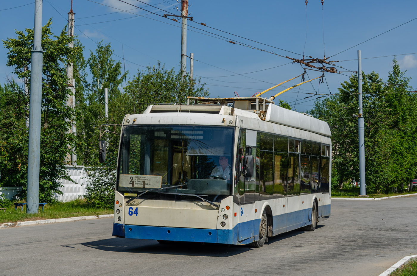 Великий Новгород, Тролза-5265.00 «Мегаполис» № 64