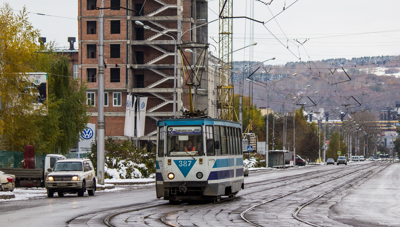 Новокузнецк, 71-605 (КТМ-5М3) № 387