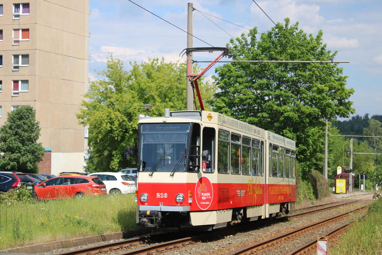 Plauen, Tatra KT4DMC № 216