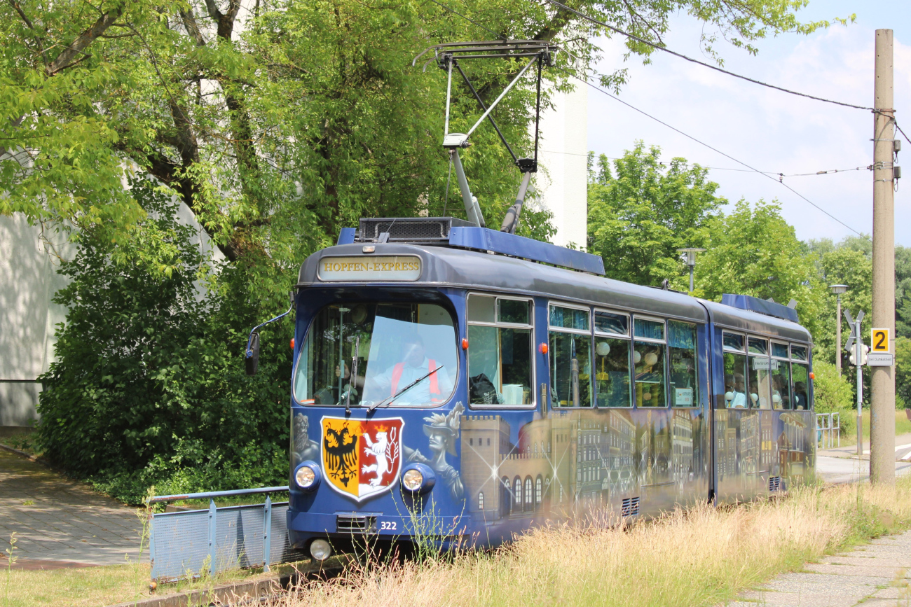 Görlitz, Duewag GT6 č. 322