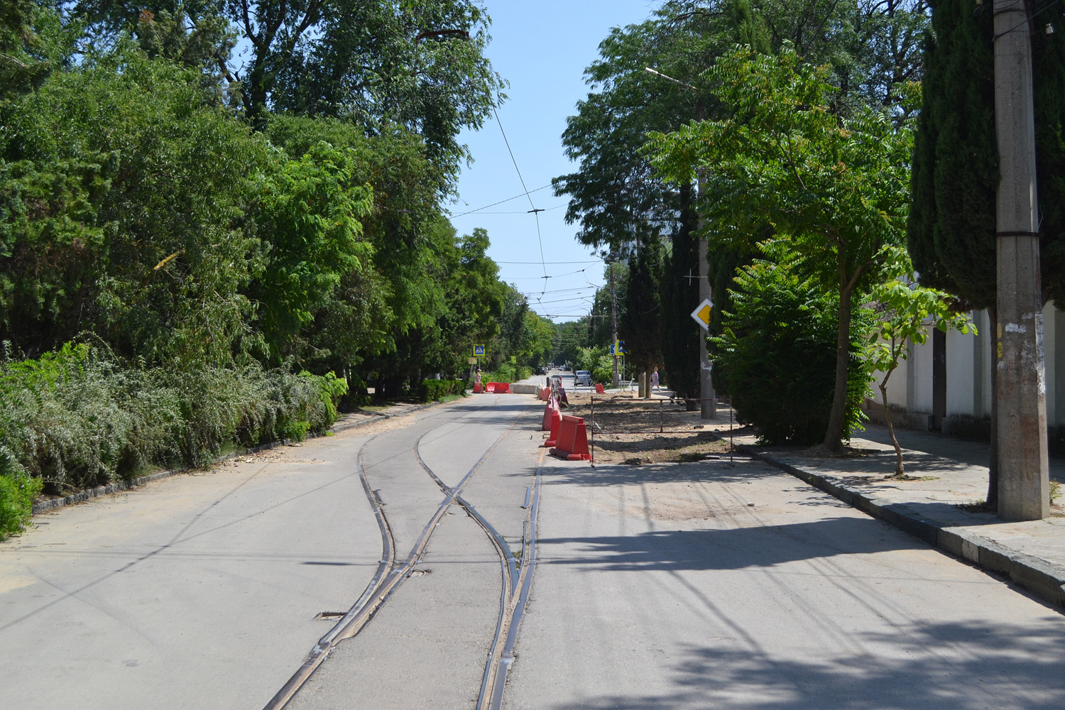 Jewpatorija — Tramway Lines and Infrastructure