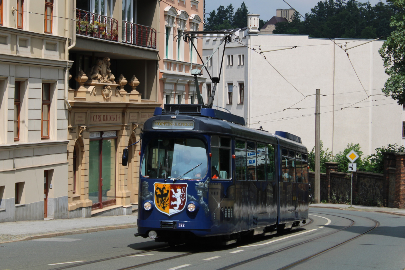 Görlitz, Duewag GT6 № 322