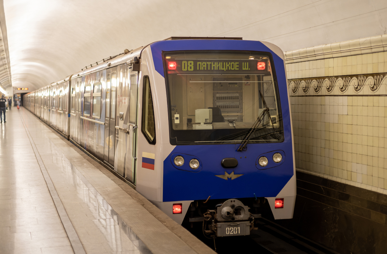 Москва, 81-740.4 «Русич» № 0201