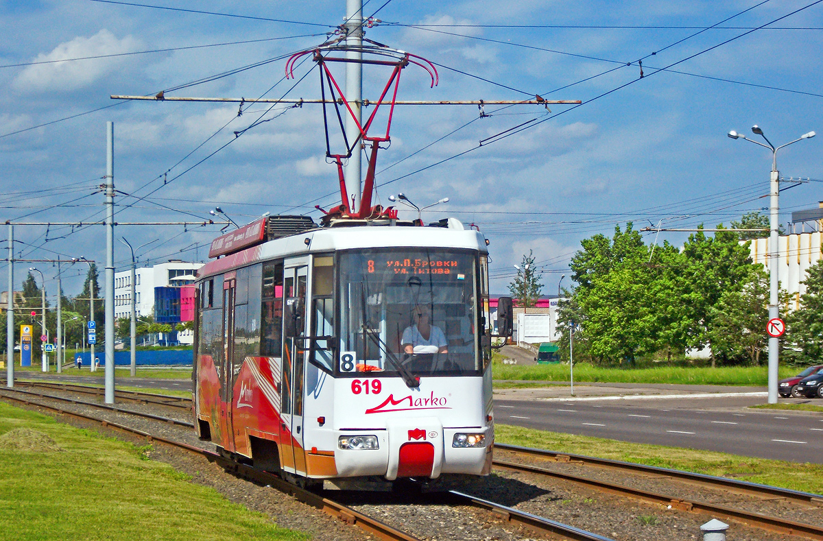 Витебск, БКМ 62103 № 619 Витебск, БКМ 62103 № 619