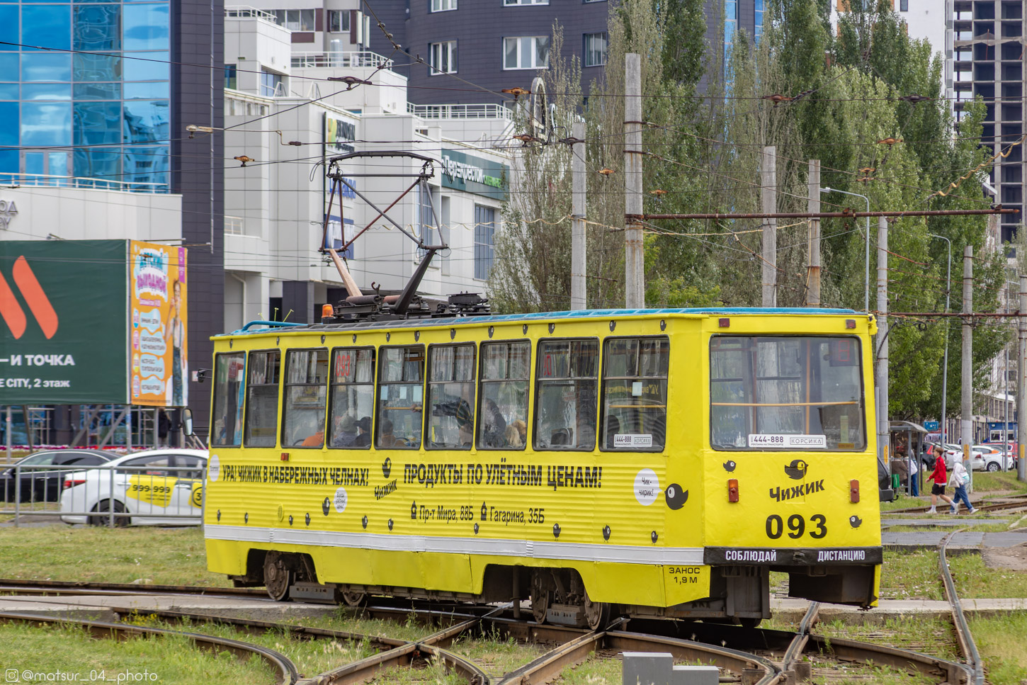 Набережные Челны, 71-605 (КТМ-5М3) № 093 Набережные Челны, 71-605 (КТМ-5М3) № 093