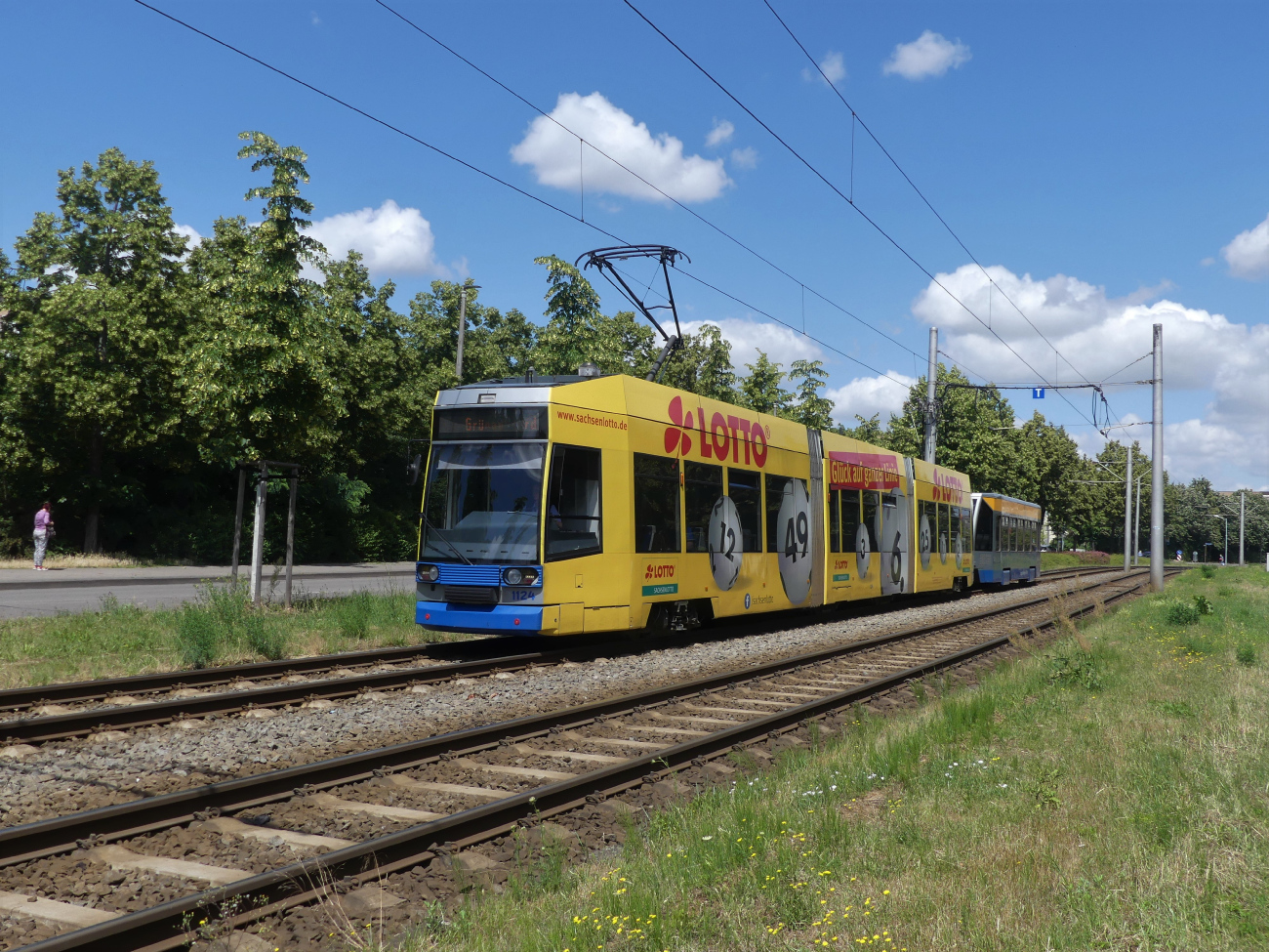 Leipzig, DWA NGT8 № 1124 Leipzig, DWA NGT8 № 1124