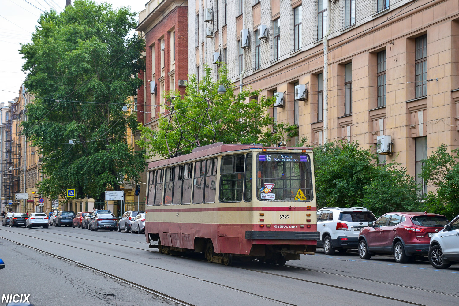 Санкт-Петербург, 71-134К (ЛМ-99К) № 3322
