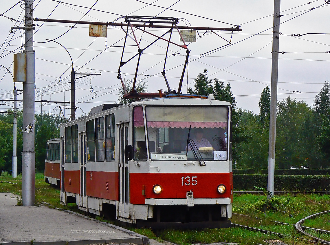 Липецк, Tatra T6B5SU № 135