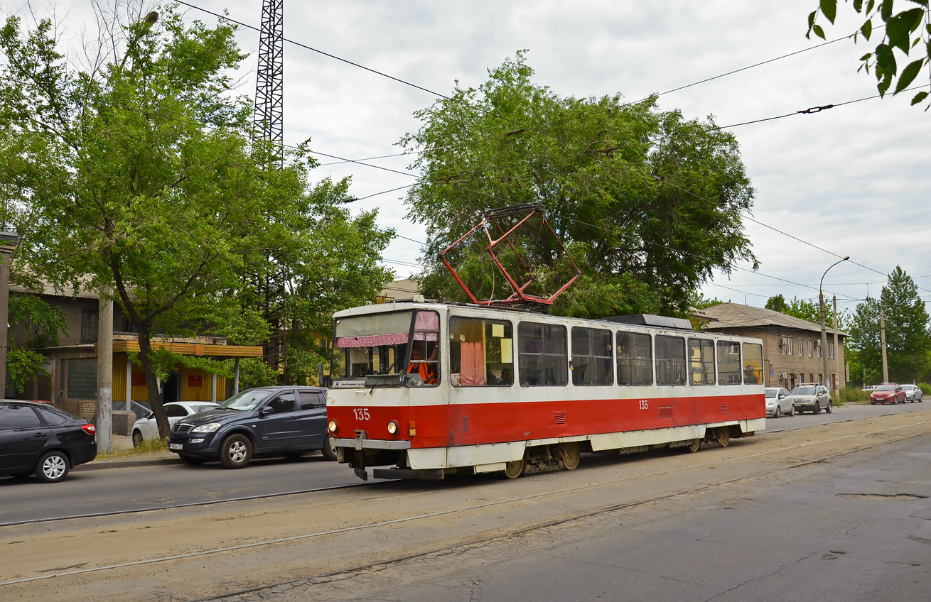 Липецк, Tatra T6B5SU № 135