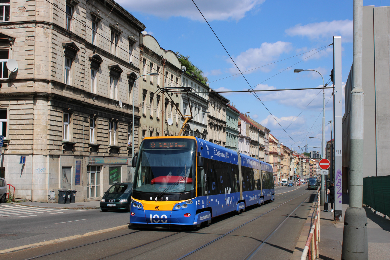 Прага, Škoda 15T6 ForCity Alfa Praha № 9418