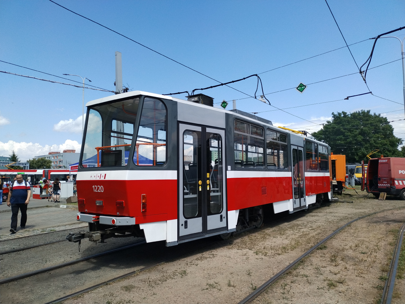 Brno, Tatra T6A5 № 1220; Brno — Transport nostalgia 2023 and farewell to Škoda 14Tr and 15Tr trolleybuses