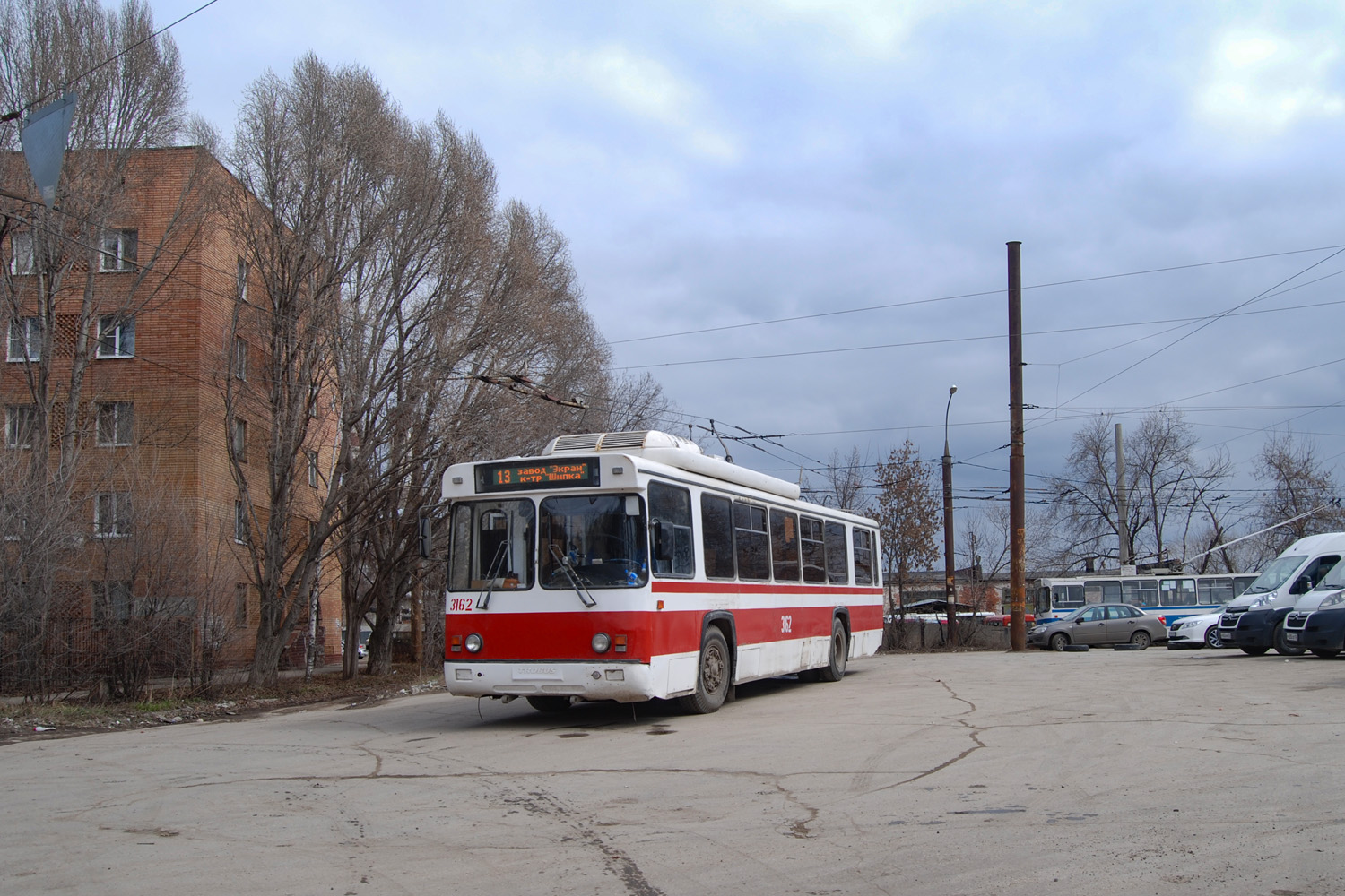 Samara, BTZ-5276-04 Nr. 3162; Samara — Terminus stations and loops (trolleybus)