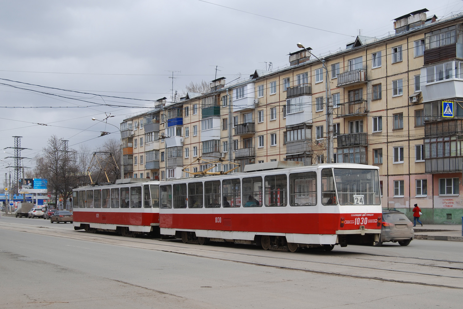 Самара, Tatra T6B5SU № 1030