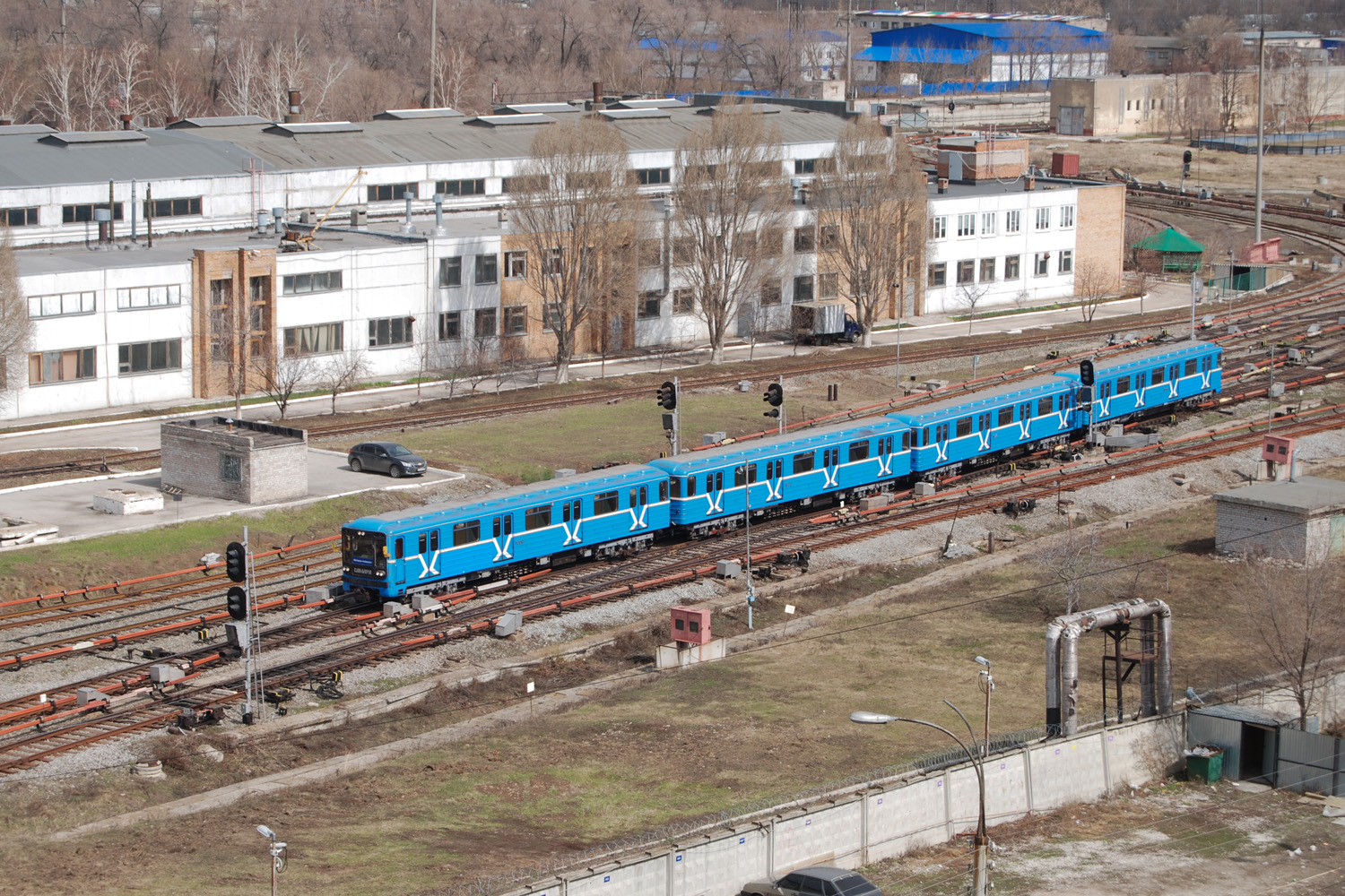 Самара, 81-717.5 (ЛВЗ/ВМ) № 10067; Самара — Метрополитен; Самара — Электродепо "Кировское"