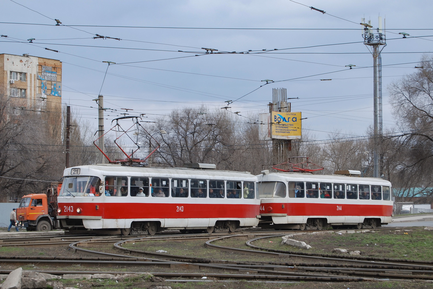 Самара, Tatra T3E № 2143