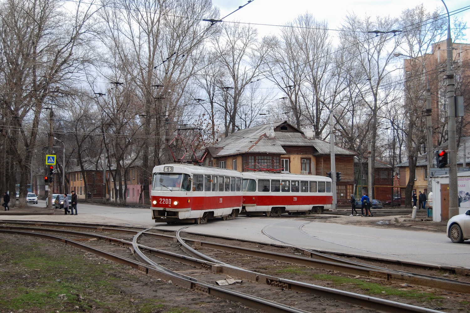 Самара, Tatra T3SU (двухдверная) № 2200