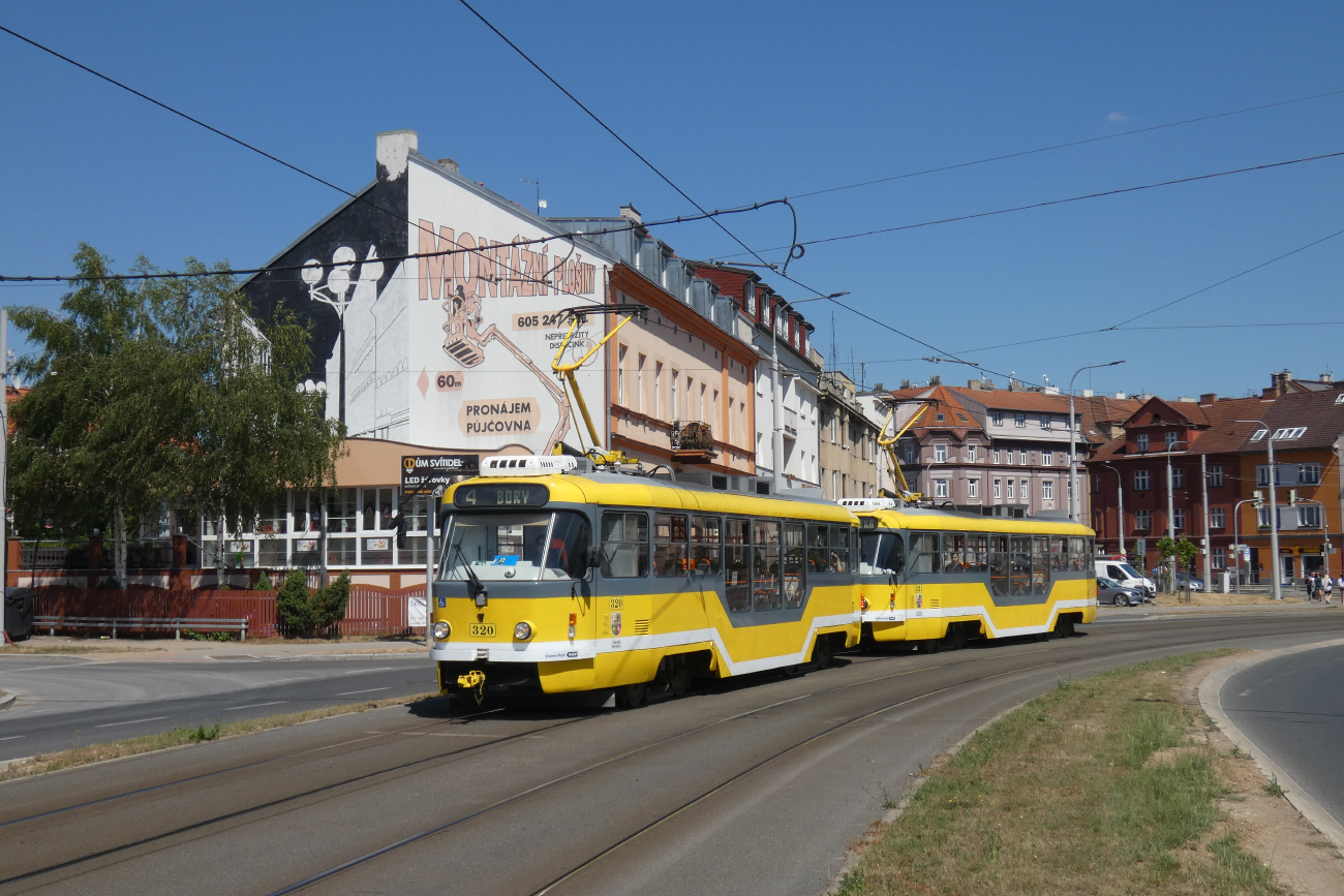 Пльзень, Tatra T3R.PLF № 320