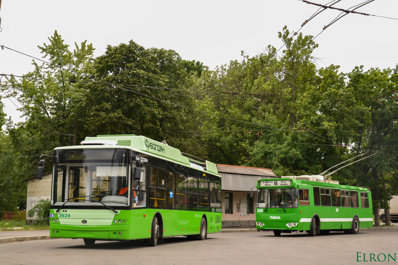 Харьков, Богдан Т70117 № 3624
