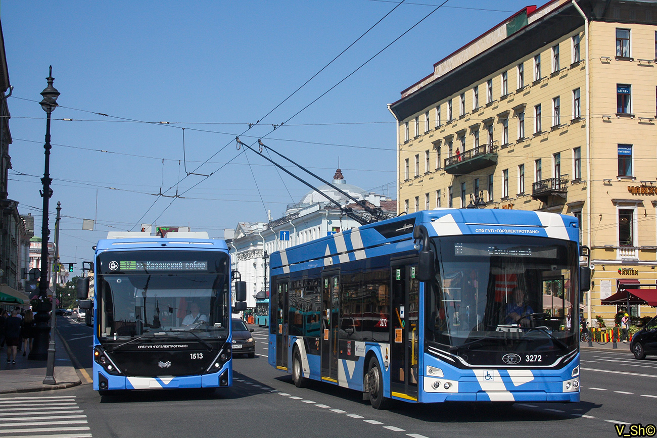 Szentpétervár, BKM 32100D «Olgerd» — 1513; Szentpétervár, PKTS-6281.00 “Admiral” — 3272