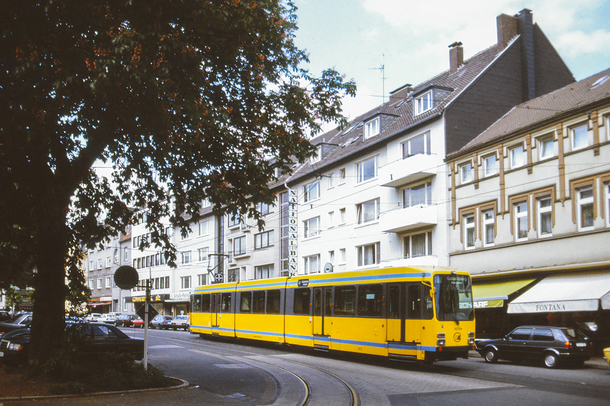 Эссен – Мюльхайм-ан-дер-Рур, Duewag M8C № 1173; Эссен – Мюльхайм-ан-дер-Рур — Старые фотографии