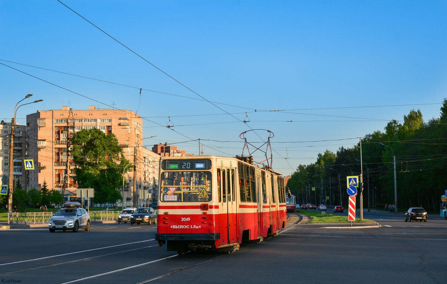 Санкт-Петербург, ЛВС-86К № 3049