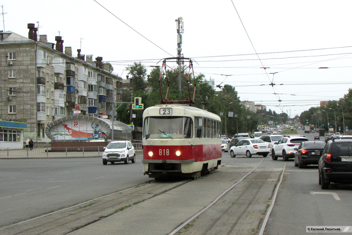 Самара, Tatra T3SU № 818
