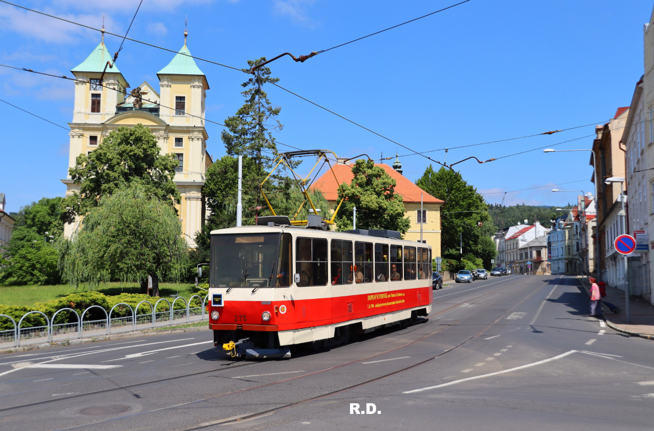Мост ― Литвинов, Tatra T5B6 № 273