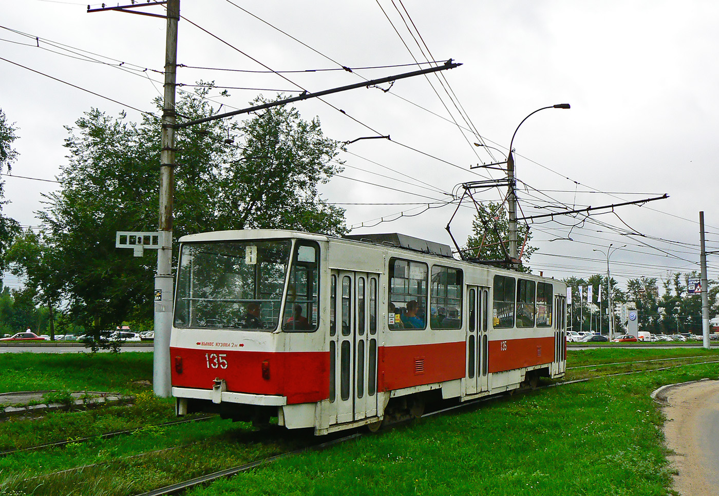Липецк, Tatra T6B5SU № 135