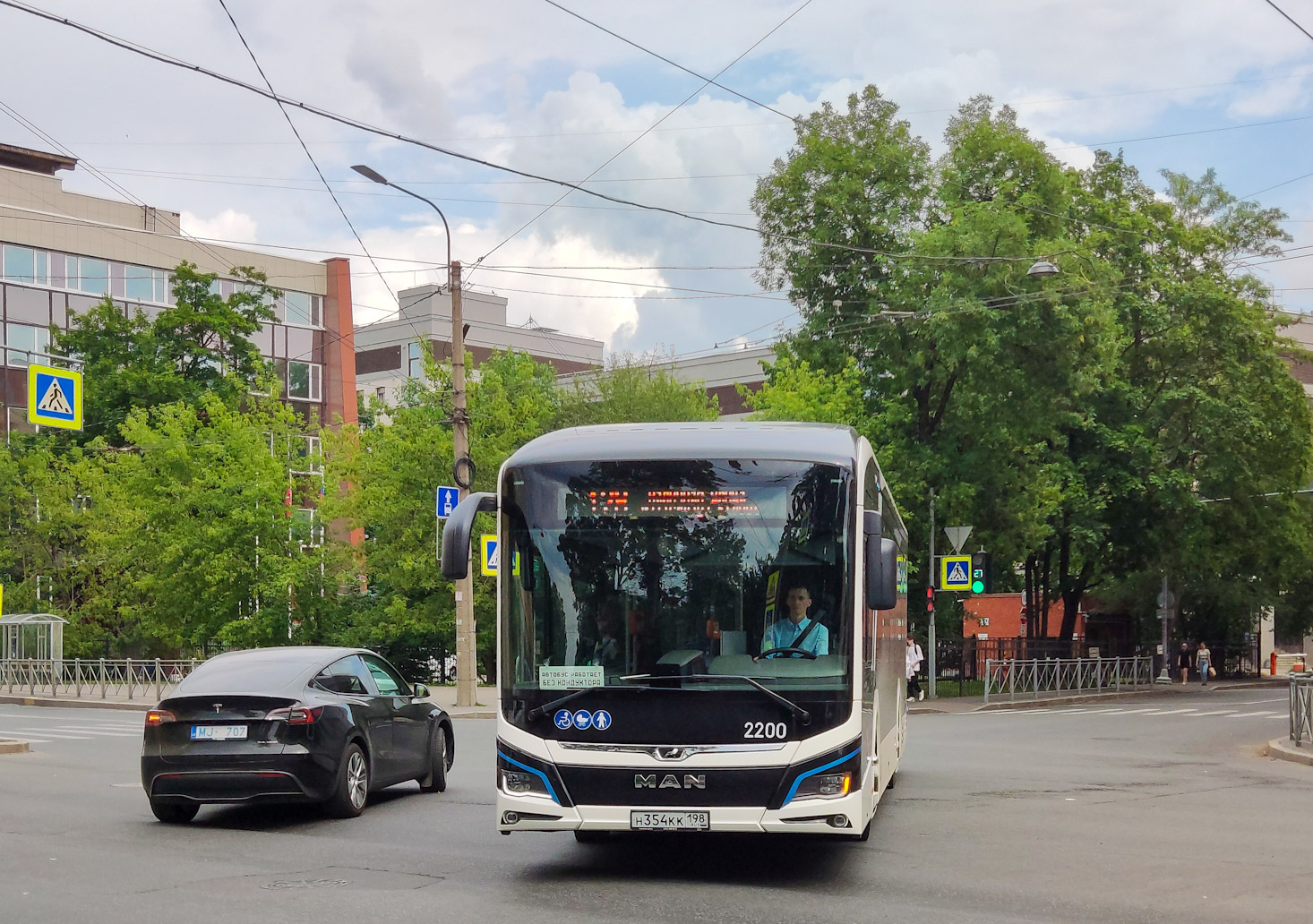 Санкт-Петербург, MAN 12C Lion's City 12 E NL367 № 2200