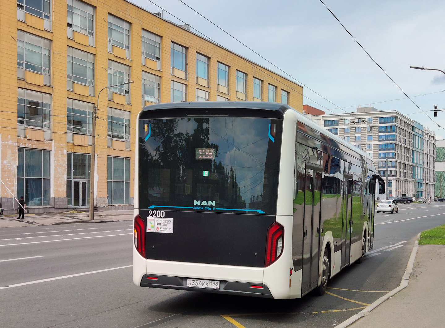 Санкт-Петербург, MAN 12C Lion's City 12 E NL367 № 2200