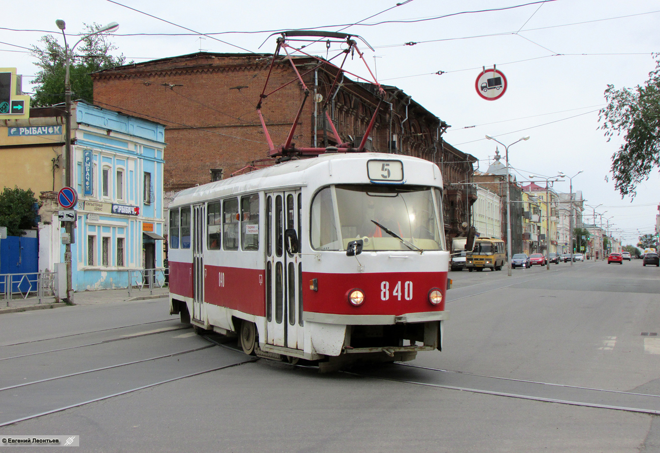 Самара, Tatra T3SU № 840