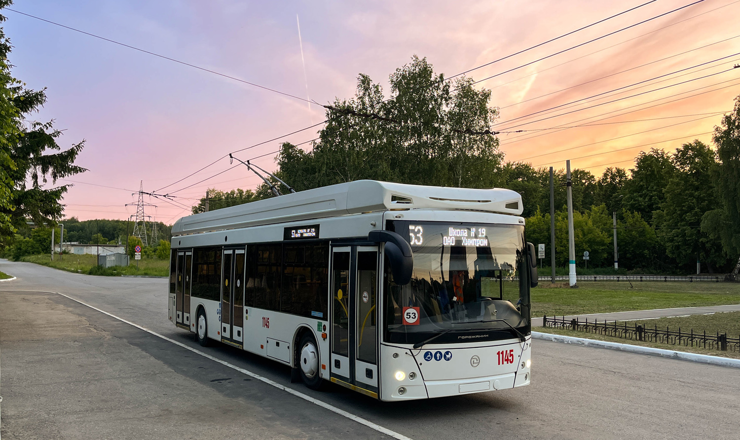 Новочебоксарск, УТТЗ-6241.01 «Горожанин» № 1145