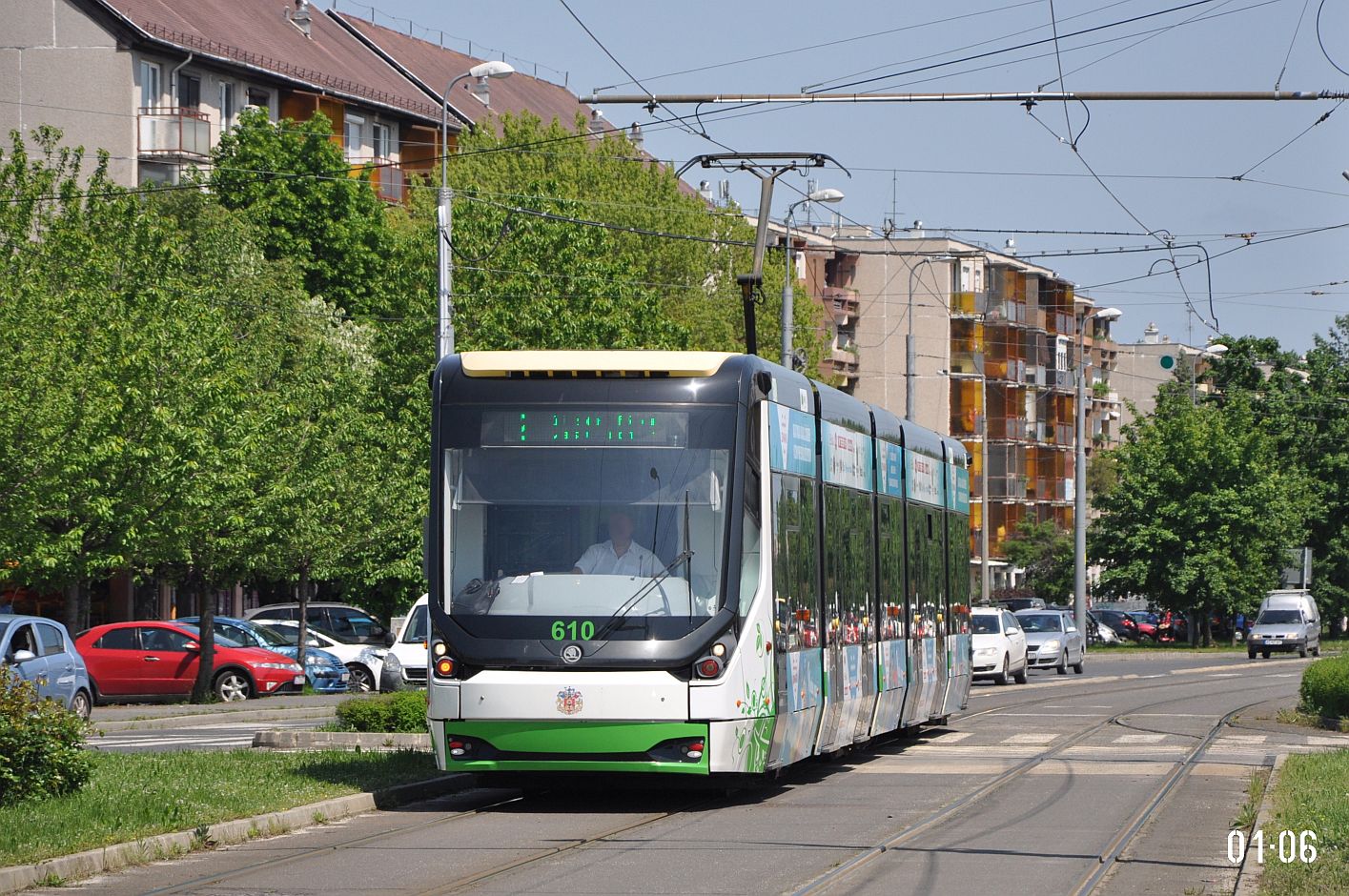 Мишкольц, Škoda 26T ForCity Classic № 610