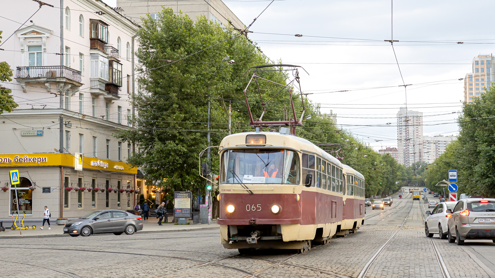Jekaterynburg, Tatra T3SU (2-door) Nr 065