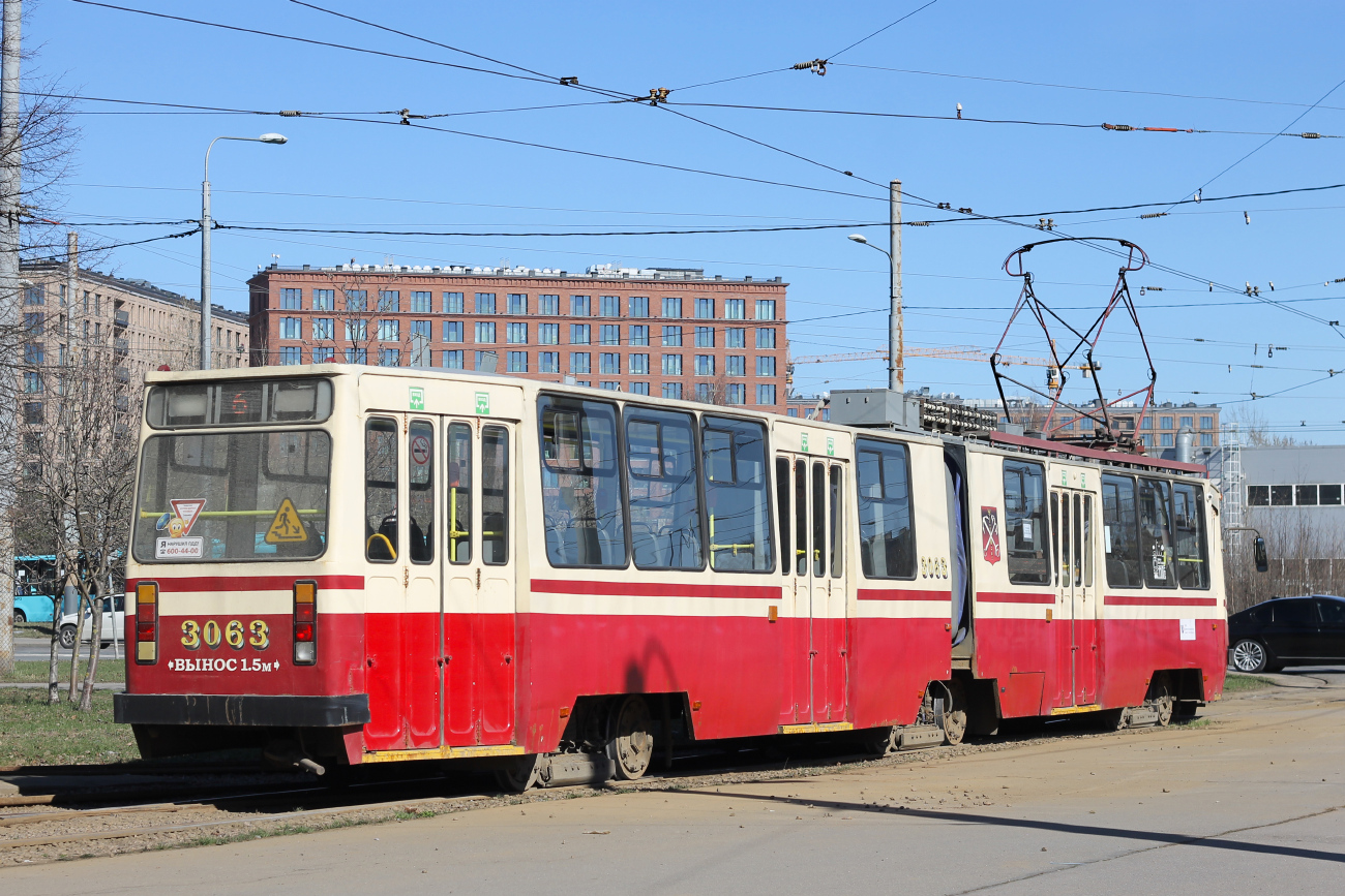 Санкт-Петербург, ЛВС-86К-М № 3063