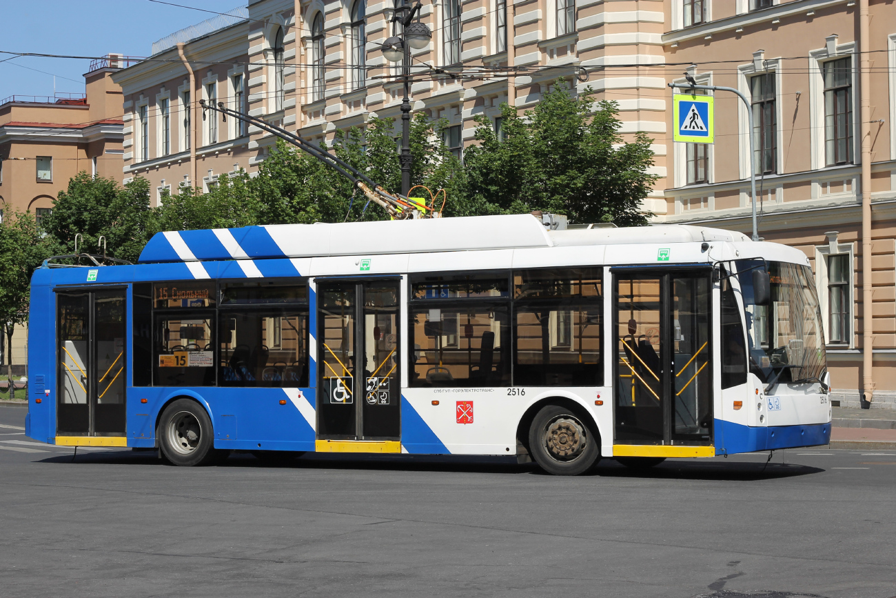 Санкт-Петербург, Тролза-5265.00 «Мегаполис» № 2516