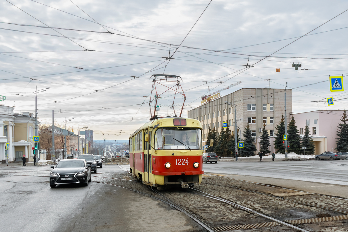 Ижевск, Tatra T3K № 1224